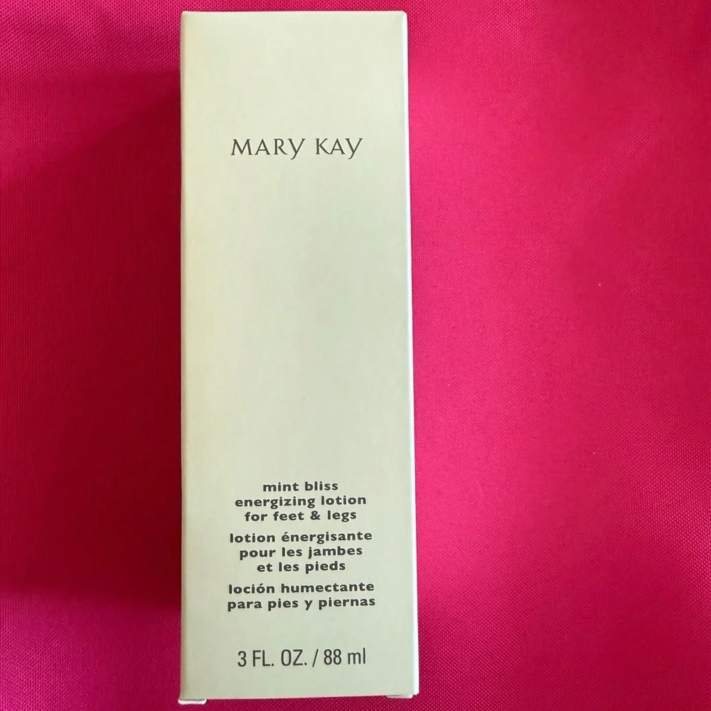 Mary Kay Mint Bliss Energizing Lotion for Feet & Legs New in Box